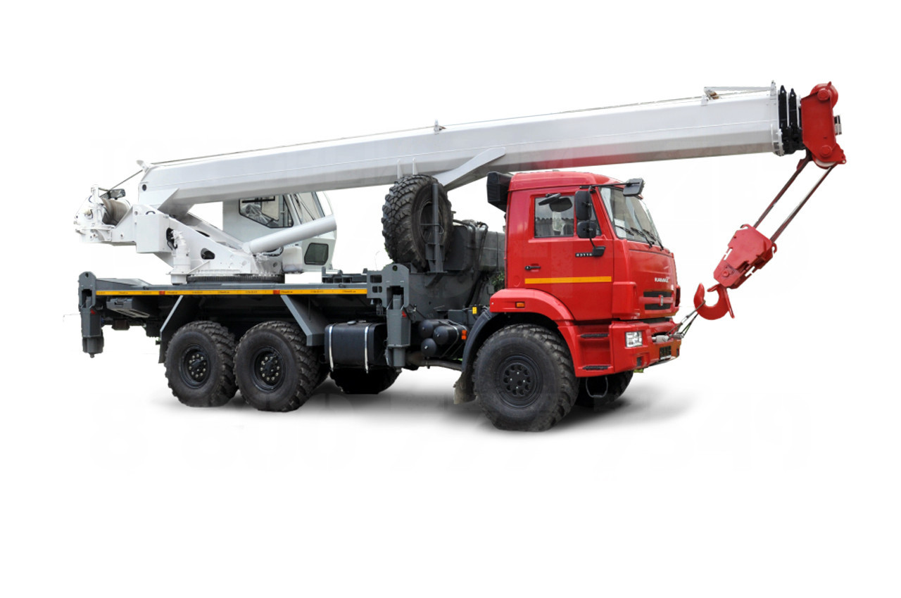 Купить Автокран КамАЗ КС-55732-33 6x6 и другую дорожную, коммунальную, строительную спецтехнику в Торговом Доме «Регион 45».