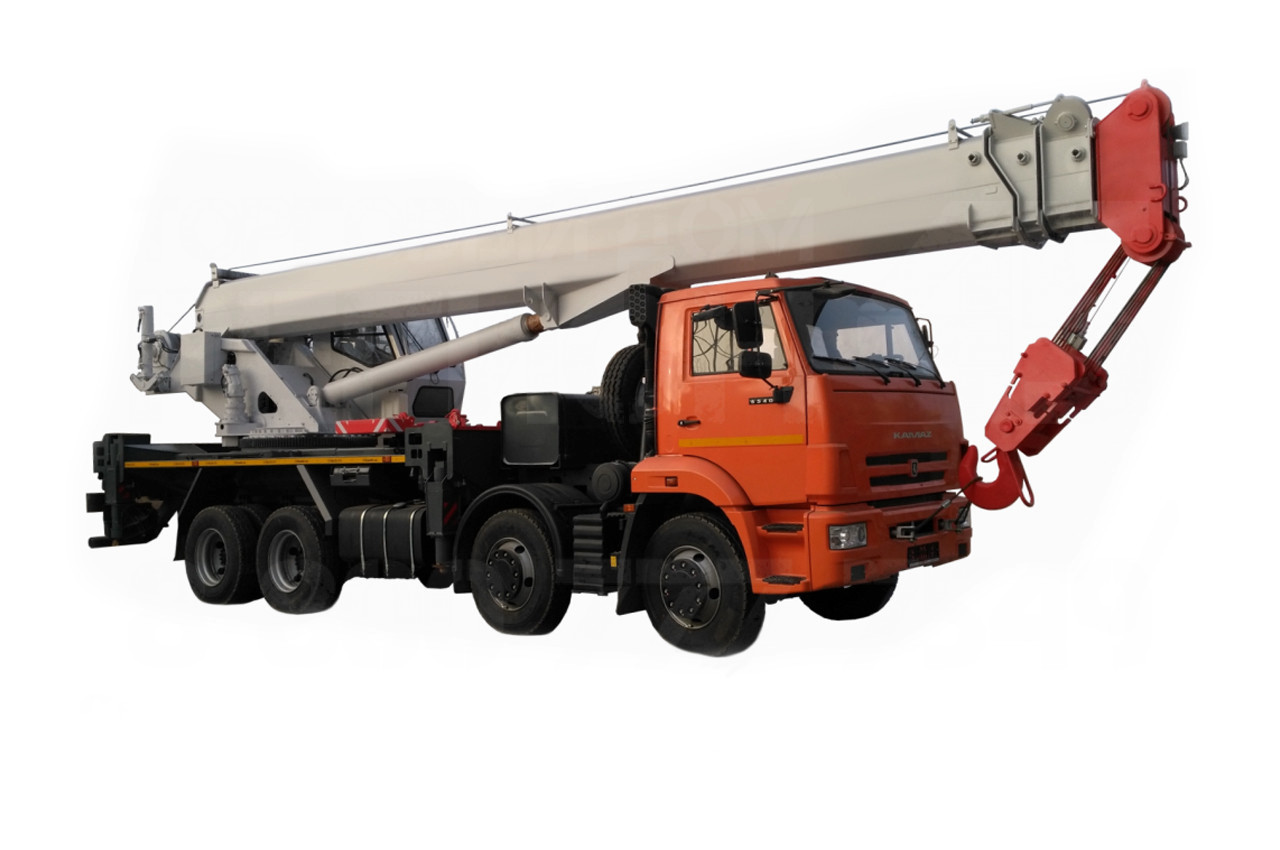 Купить Автокран КамАЗ КС-65711-34 8х4 и другую дорожную, коммунальную, строительную спецтехнику в Торговом Доме «Регион 45».