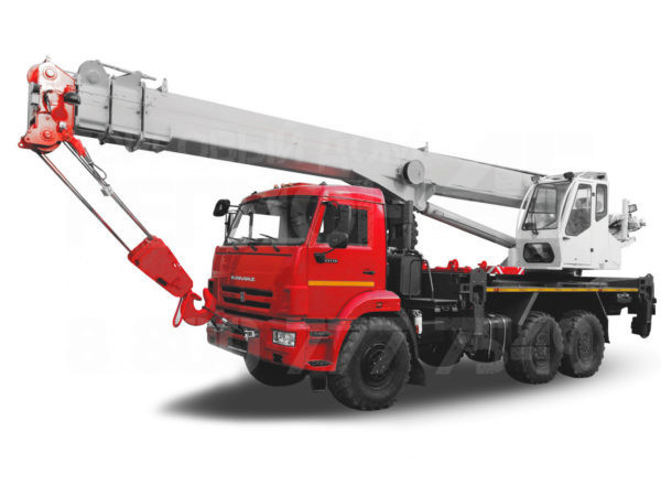 Купить Автокран КамАЗ КС-55733-33 6x6 и другую дорожную, коммунальную, строительную спецтехнику в Торговом Доме «Регион 45».