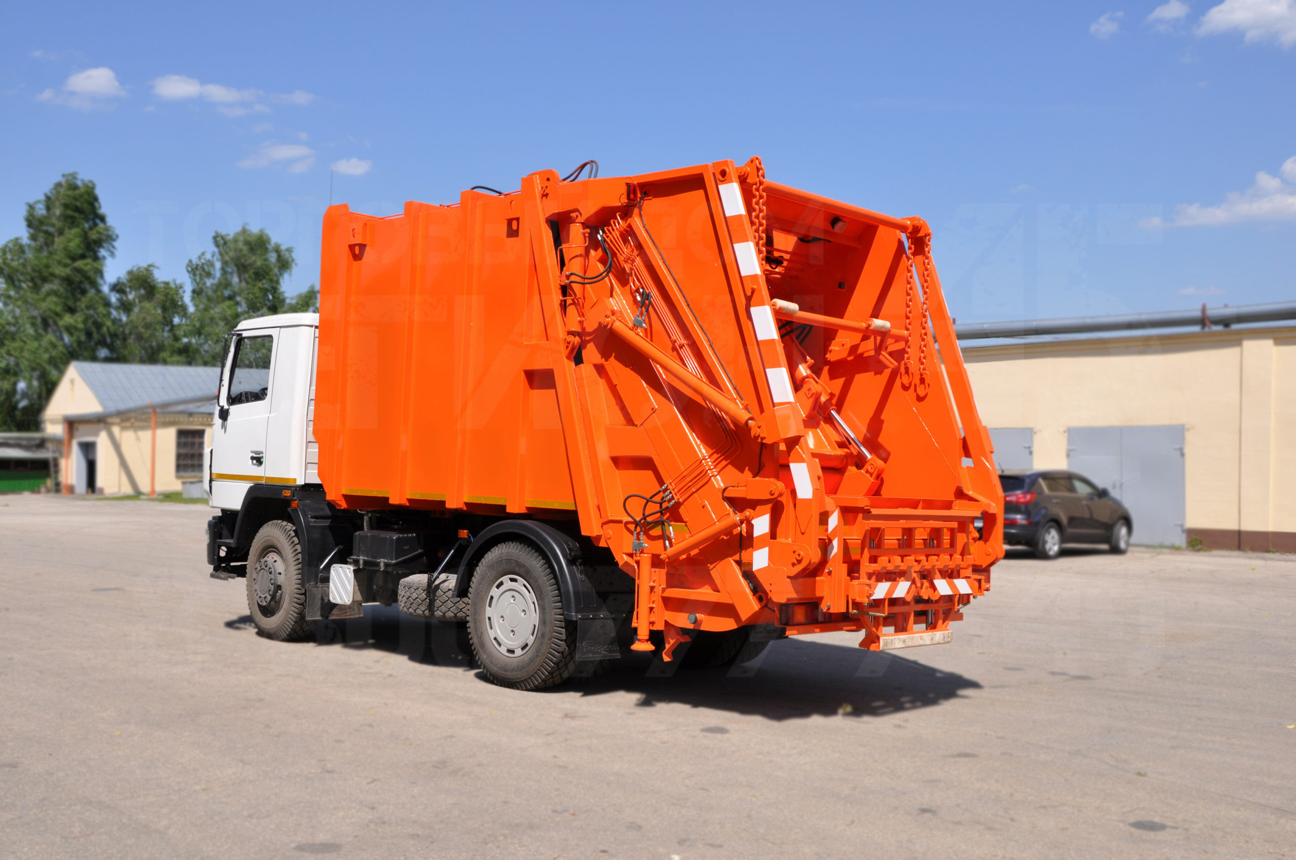 Купить Мусоровоз КамАЗ МК-3548-02 «МК-250» и другую дорожную, коммунальную, строительную спецтехнику в Торговом Доме «Регион 45».