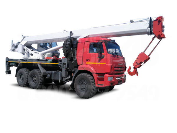 Купить Автокран КамАЗ КС-55732-22 6x6 и другую дорожную, коммунальную, строительную спецтехнику в Торговом Доме «Регион 45».