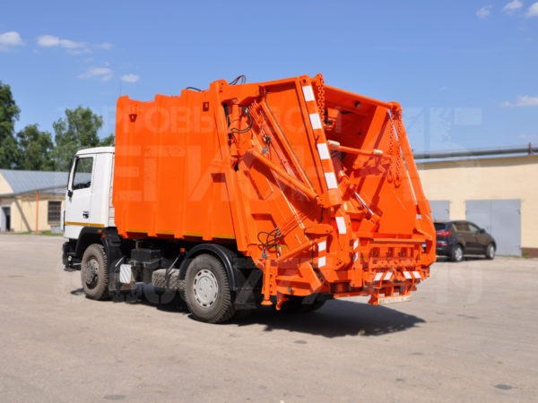 Купить Мусоровоз КамАЗ МК-3548-02 «МК-250» и другую дорожную, коммунальную, строительную спецтехнику в Торговом Доме «Регион 45».