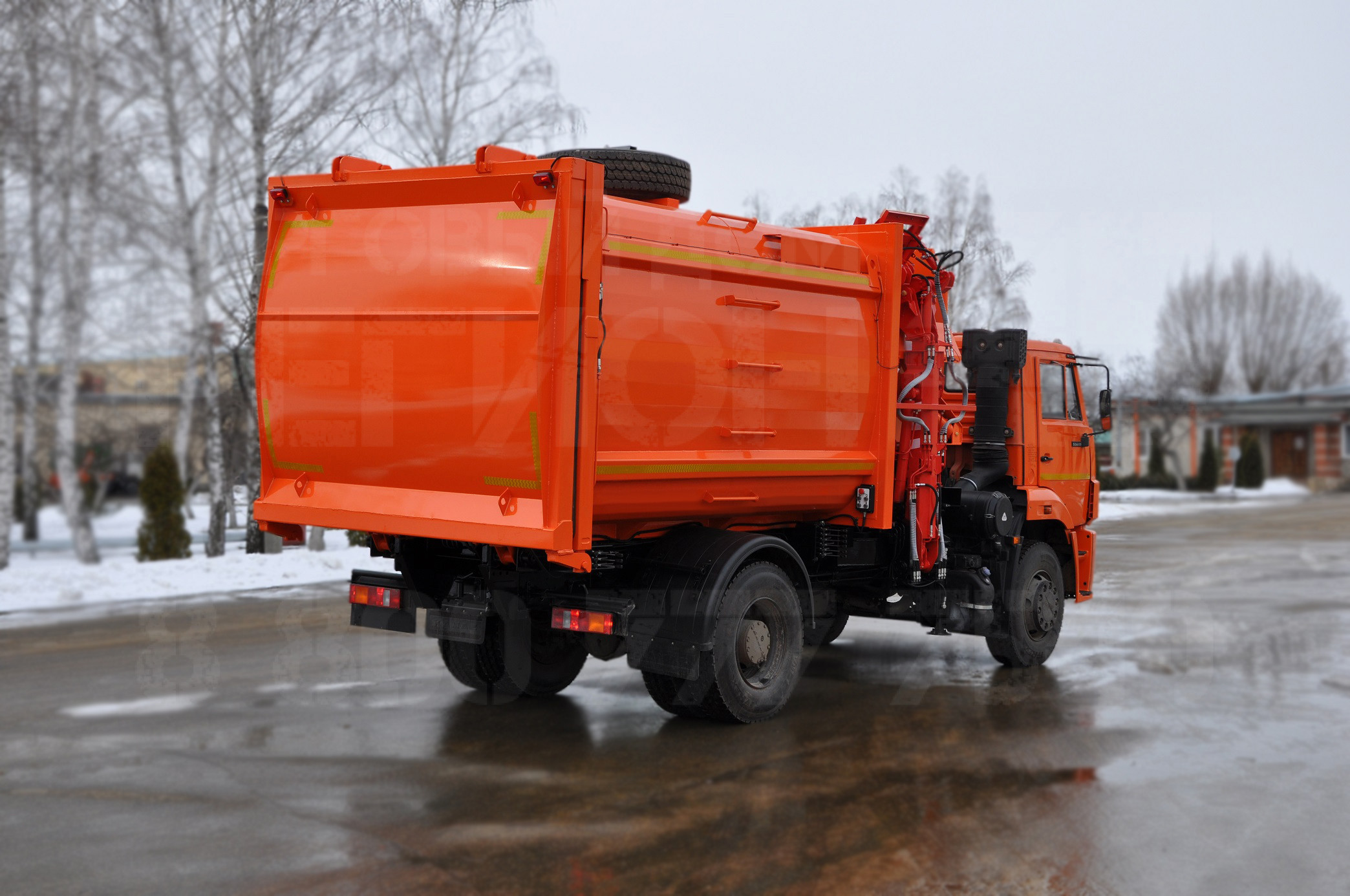 Купить Мусоровоз КамАЗ МК-4554-06 и другую дорожную, коммунальную, строительную спецтехнику в Торговом Доме «Регион 45».