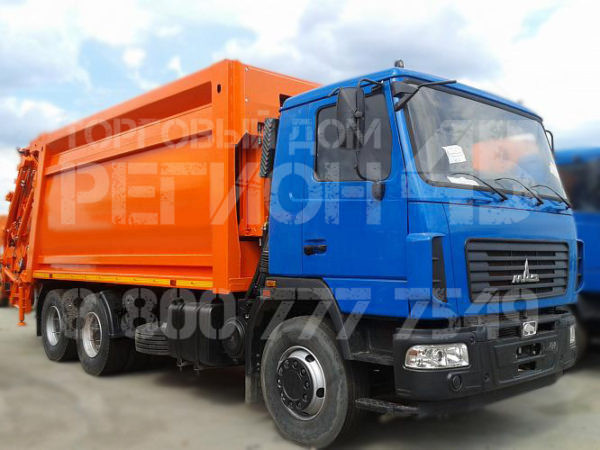 Купить Мусоровоз МАЗ МК-3546-10 «МК-250» и другую дорожную, коммунальную, строительную спецтехнику в Торговом Доме «Регион 45».