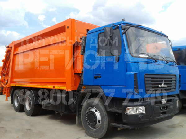 Купить Мусоровоз МАЗ МК-3546-11 «МК-200» и другую дорожную, коммунальную, строительную спецтехнику в Торговом Доме «Регион 45».