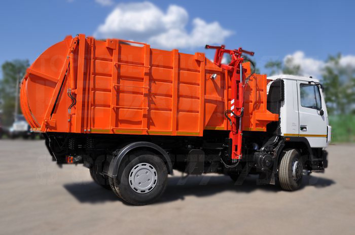 Купить Мусоровоз МАЗ МК-3551-03 и другую дорожную, коммунальную, строительную спецтехнику в Торговом Доме «Регион 45».