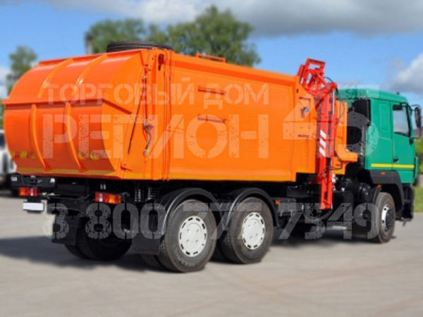 Купить Мусоровоз МАЗ МК-3552-11 и другую дорожную, коммунальную, строительную спецтехнику в Торговом Доме «Регион 45».
