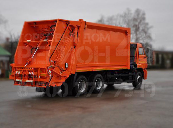 Купить Мусоровоз КамАЗ МК-4549 «МК-250» и другую дорожную, коммунальную, строительную спецтехнику в Торговом Доме «Регион 45».
