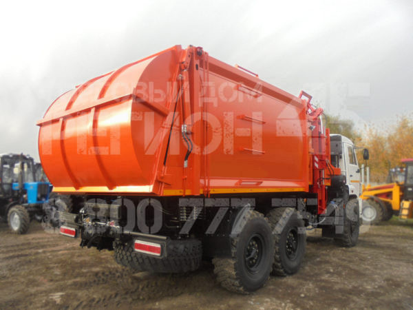 Купить Мусоровоз КамАЗ МК-4552-19 и другую дорожную, коммунальную, строительную спецтехнику в Торговом Доме «Регион 45».