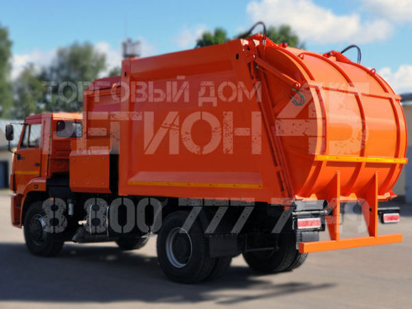 Купить Мусоровоз КамАЗ МК-4555-06 и другую дорожную, коммунальную, строительную спецтехнику в Торговом Доме «Регион 45».