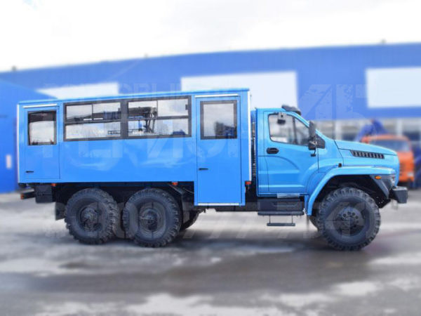 Купить Вахтовый автобус Урал-NEXT 32551-5013-71Е5 и другую дорожную, коммунальную, строительную спецтехнику в Торговом Доме «Регион 45».