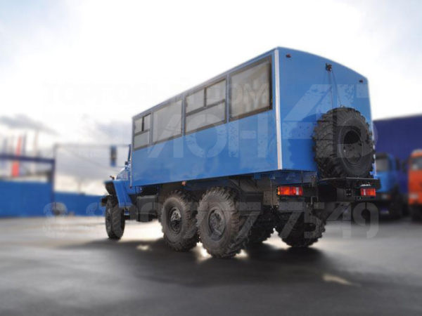 Купить Вахтовый автобус УРАЛ 32551-0013-61Е5 и другую дорожную, коммунальную, строительную спецтехнику в Торговом Доме «Регион 45».