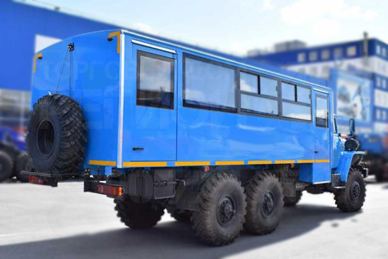 Купить Вахтовый автобус УРАЛ 32551-0013-61Е5 и другую дорожную, коммунальную, строительную спецтехнику в Торговом Доме «Регион 45».
