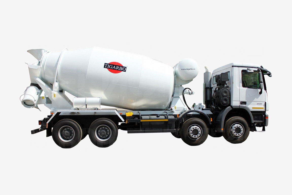 Купить Автобетоносмеситель 10DO Mercedes-Benz Actros 4141B (с приводом от шасси автомобиля) и другую дорожную, коммунальную, строительную спецтехнику в Торговом Доме «Регион 45».