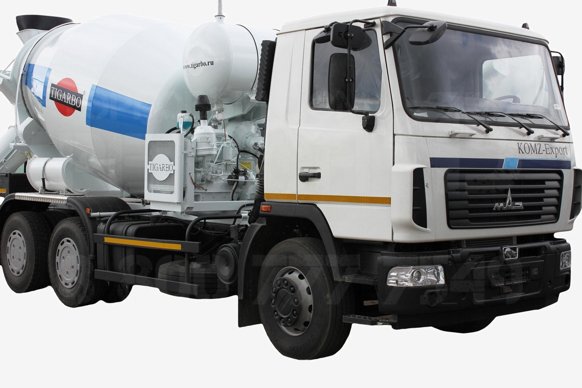 Купить Автобетоносмеситель 7DA МАЗ-6312C3-010 (69361F) и другую дорожную, коммунальную, строительную спецтехнику в Торговом Доме «Регион 45».