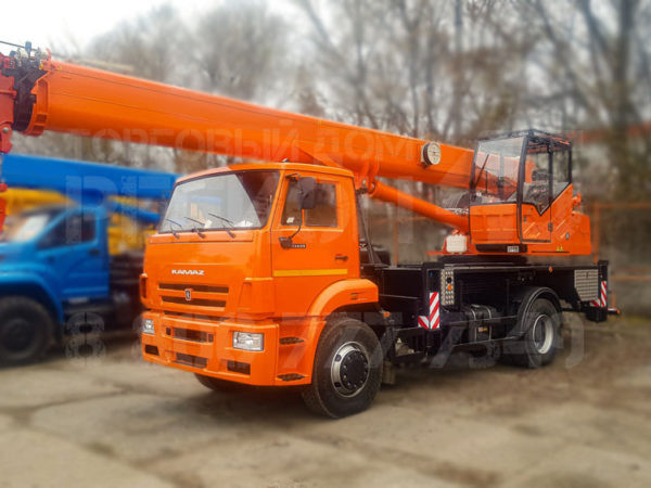 Купить Автокран КамАЗ-53605 КС-45719-8К-1В 4х2 и другую дорожную, коммунальную, строительную спецтехнику в Торговом Доме «Регион 45».