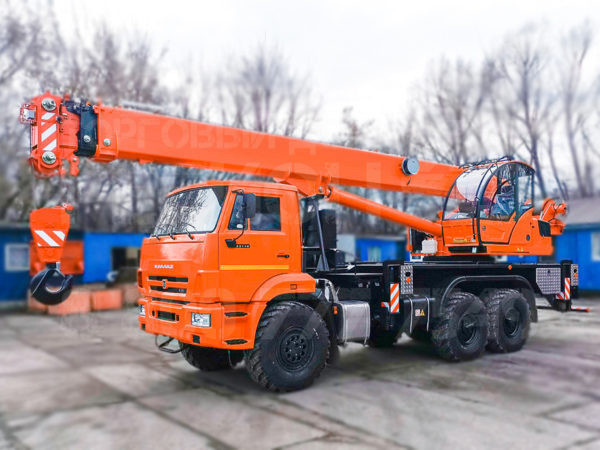 Купить Автокран КамАЗ-43118 КС-55713-5К-1 6х6 и другую дорожную, коммунальную, строительную спецтехнику в Торговом Доме «Регион 45».