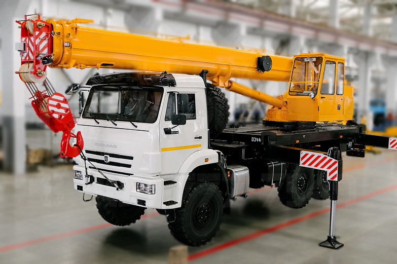 Купить Автокран КамАЗ КС-45717К-3В (СТРЕЛА 23 М) и другую дорожную, коммунальную, строительную спецтехнику в Торговом Доме «Регион 45».