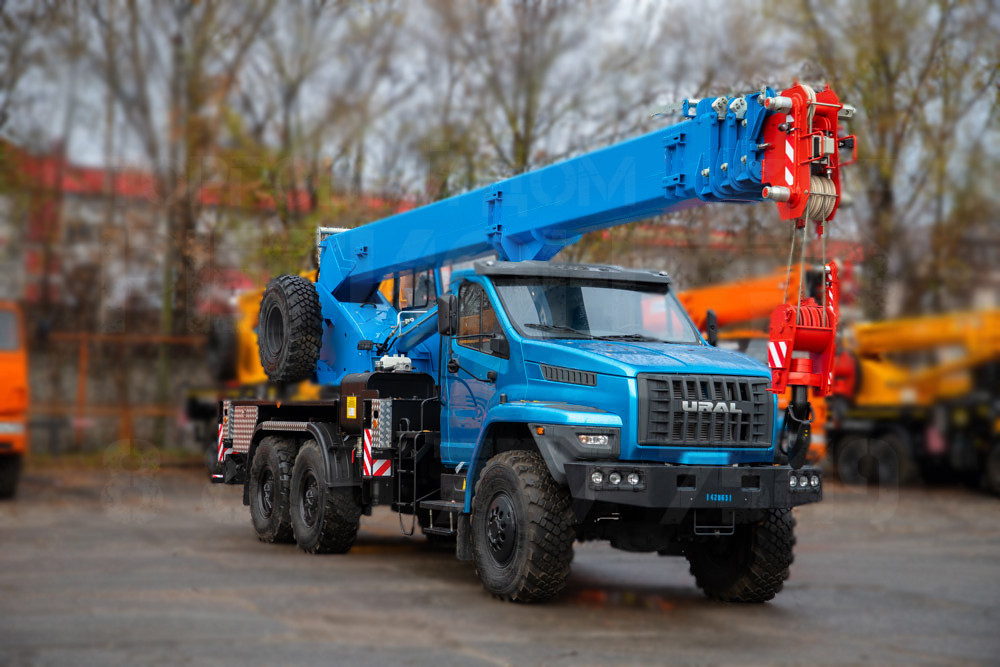 Купить Автокран Урал NEXT-4320 КС-55713-3К-3 и другую дорожную, коммунальную, строительную спецтехнику в Торговом Доме «Регион 45».