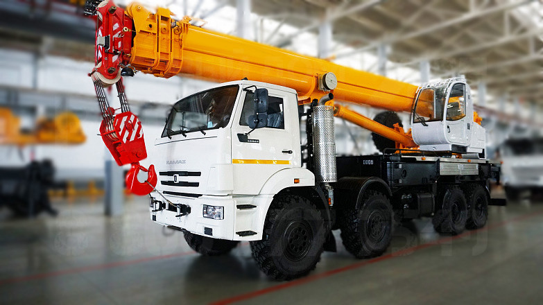 Купить Автокран КамАЗ КС-65740-7 и другую дорожную, коммунальную, строительную спецтехнику в Торговом Доме «Регион 45».