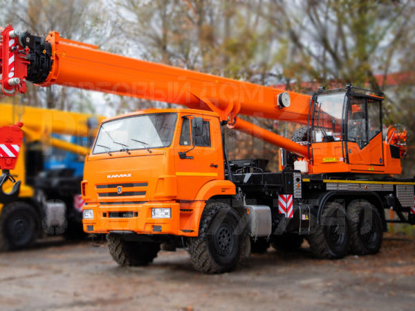 Купить Автокран КамАЗ-43118 КС-55713-5К-4В (6х6) и другую дорожную, коммунальную, строительную спецтехнику в Торговом Доме «Регион 45».