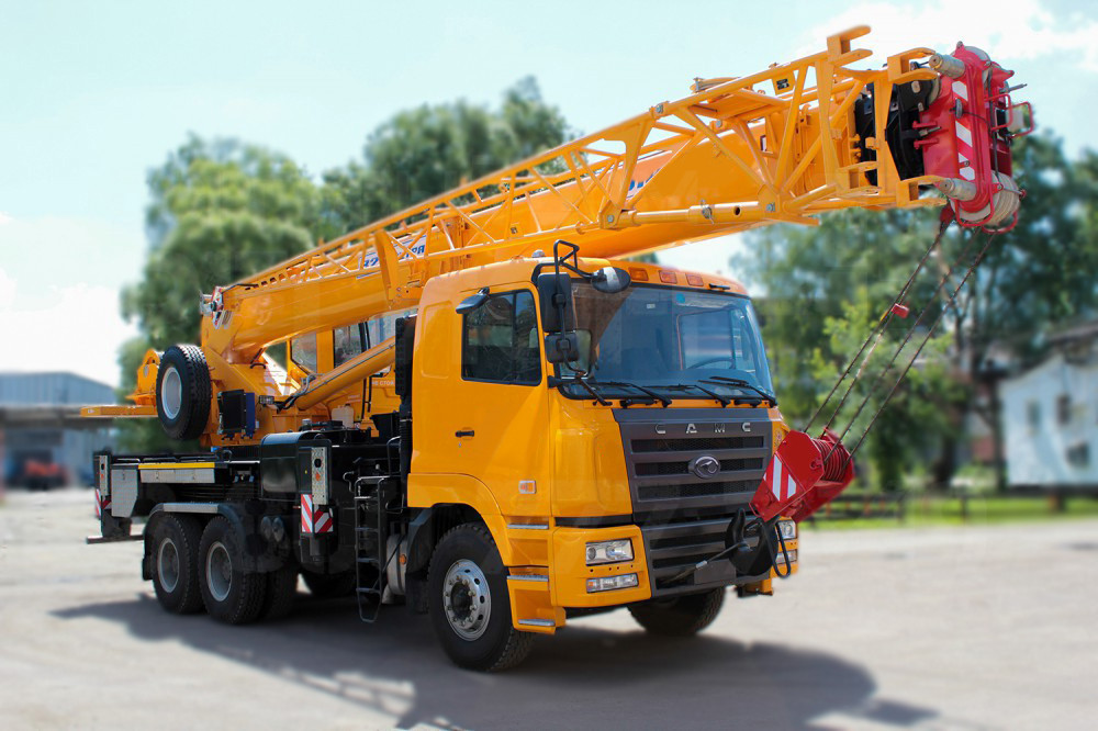 Купить Автокран CAMC HN3250 КС-55713-12К-4В (6х4) и другую дорожную, коммунальную, строительную спецтехнику в Торговом Доме «Регион 45».