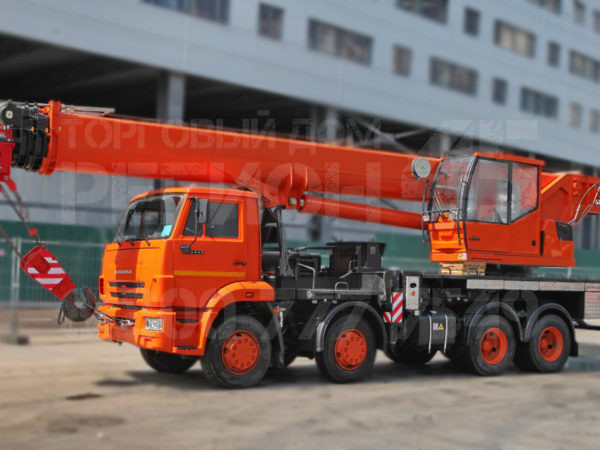 Купить Автокран КамАЗ-КС-65719-1К NEW КАМАЗ-6540 (8х4) и другую дорожную, коммунальную, строительную спецтехнику в Торговом Доме «Регион 45».