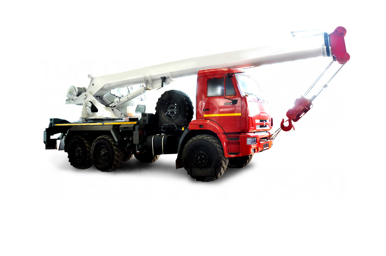 Купить Автокран КамАЗ КС-45734-19 6x6 и другую дорожную, коммунальную, строительную спецтехнику в Торговом Доме «Регион 45».