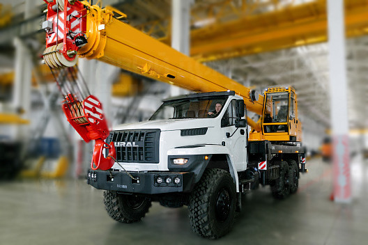 Купить Автокран УРАЛ NEXT КС-45717-2М (СТРЕЛА 22 М) и другую дорожную, коммунальную, строительную спецтехнику в Торговом Доме «Регион 45».