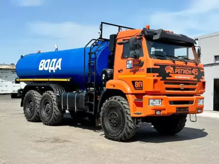 Автоцистерна для питьевой воды на шасси КамАЗ - Изображение 1